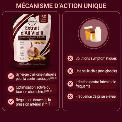 Extrait d'Ail Vieilli · Offre 1+1 · 60j garantie